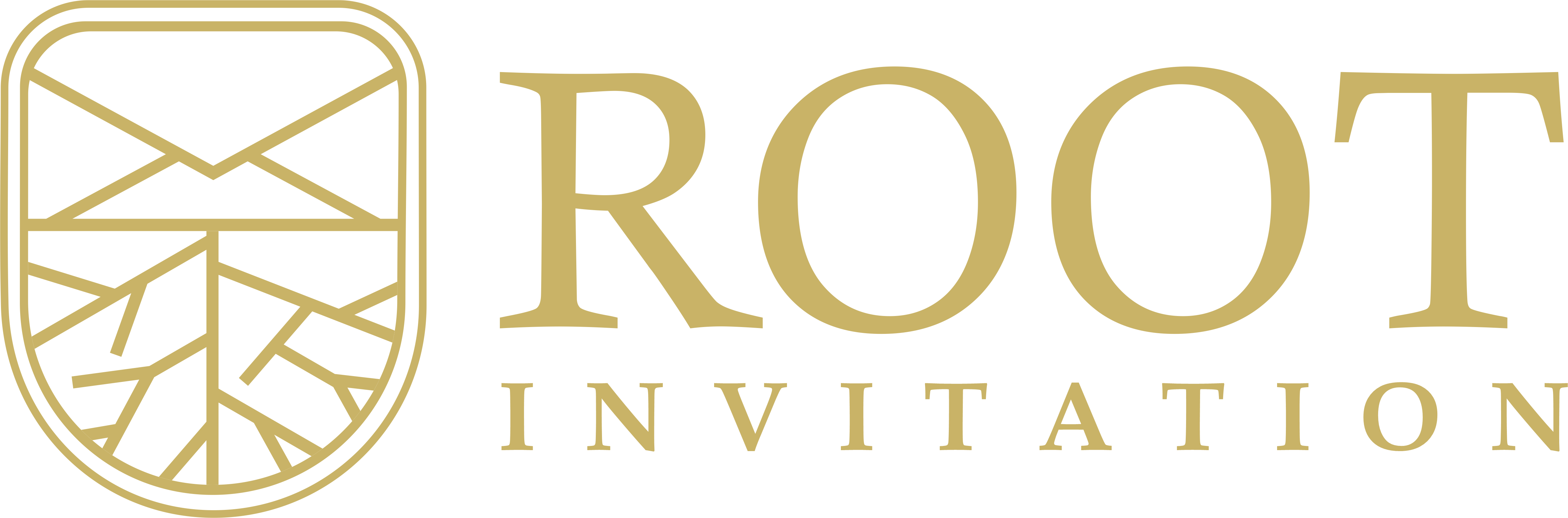 Root Logo Gold Landscape